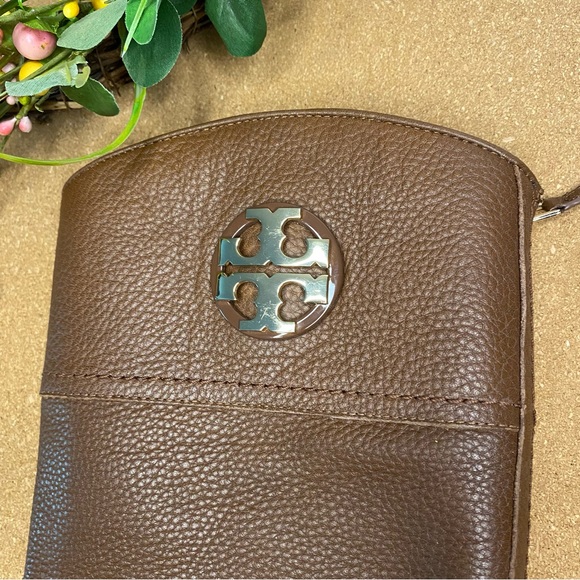 Tory Burch Claire 20MM Riding Boot Tumbled Leather Size 5.5 - Picture 11 of 16